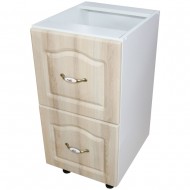 Corp inferior 40 cu 2 sertare metalice pentru greutate Zebra MDF sonoma mustata Corp inferior 40 cu 2 sertare metalice pentru greutate Zebra MDF sonoma mustata